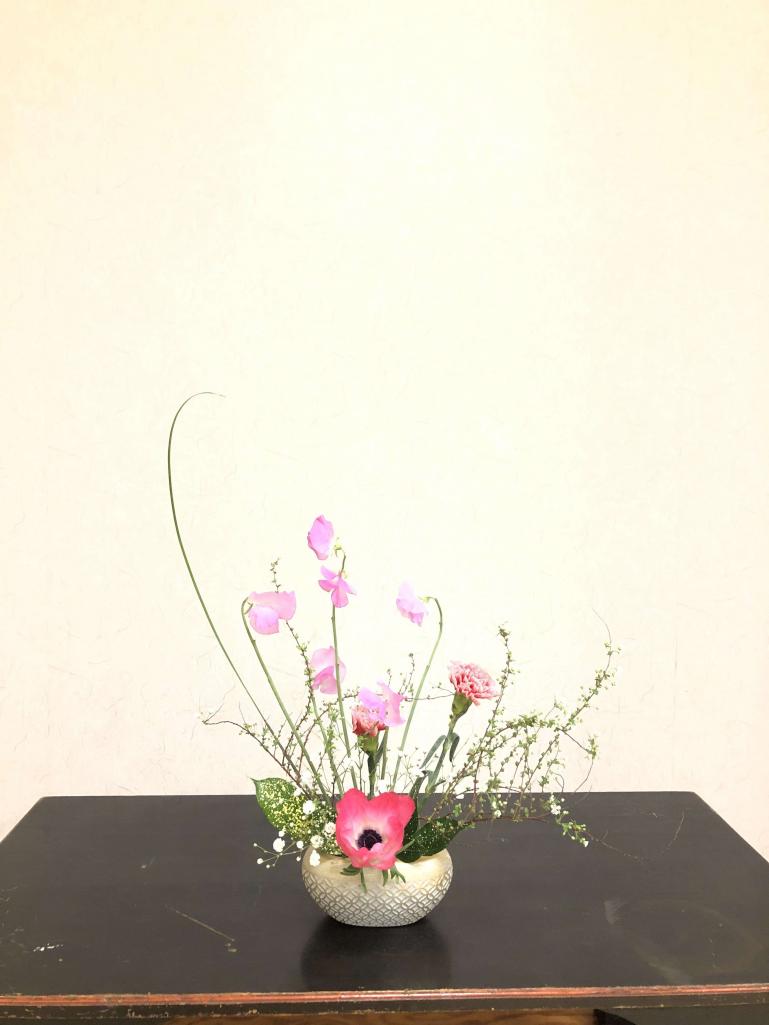 3月の花 ”暮らしに花を”　池坊いけばな一日講習会
